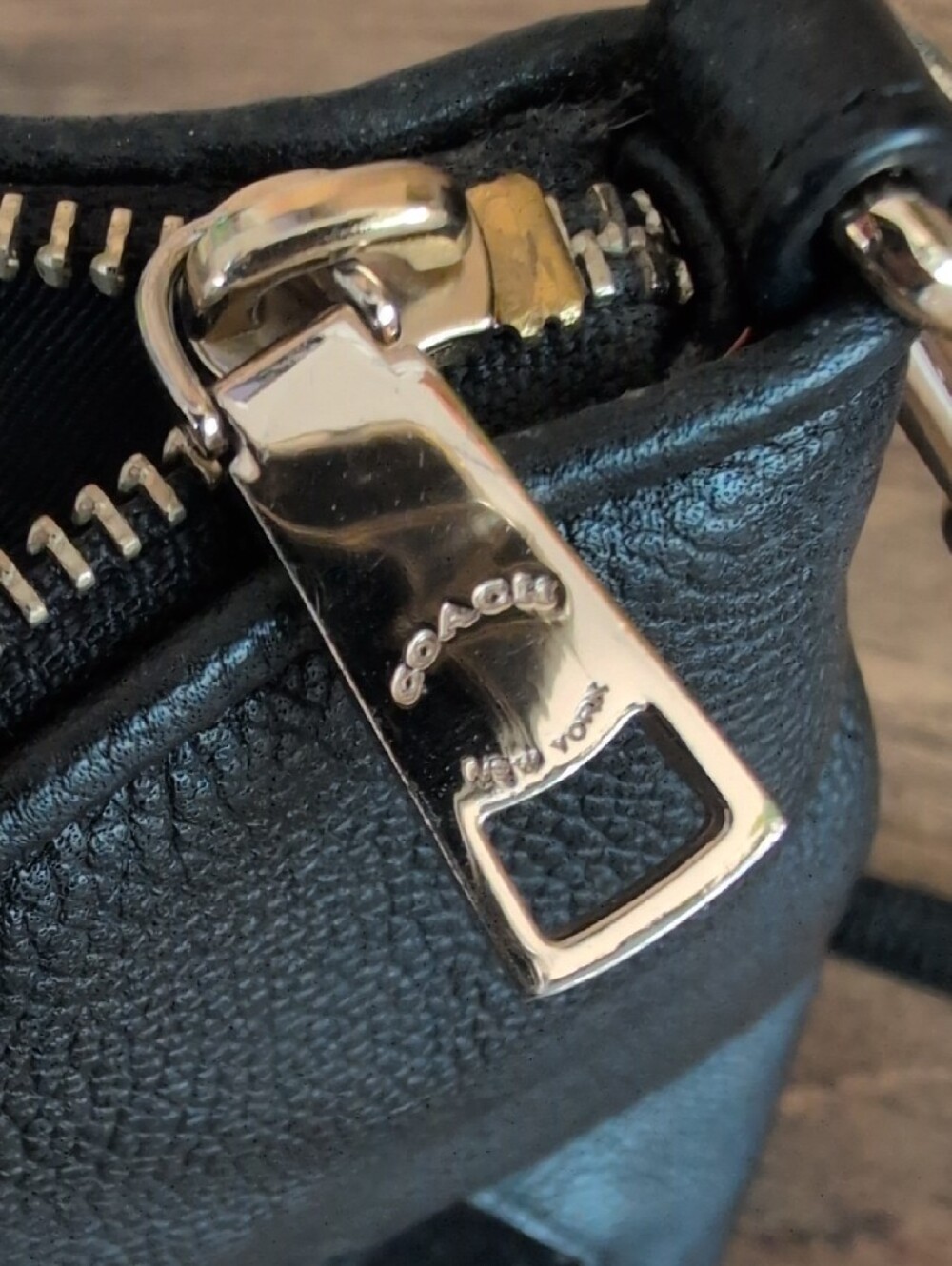 Coach Patchwork Leather Detachable Crossbody Strap Satchel - Picture 9 of 9
